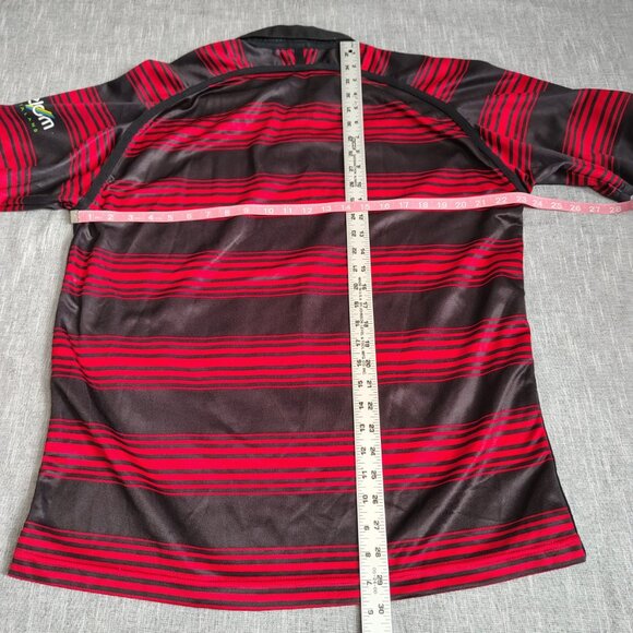 VINTAGE Canterbury Rugby Nike TEAM Jersey Shirt XL New Zealand Union Striped - Picture 8 of 12
